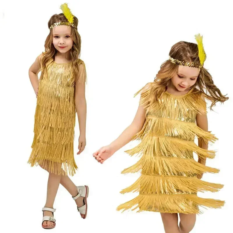 Ladies 20s 1920s Charleston Flapper Chicago Sequin Ganster Fancy