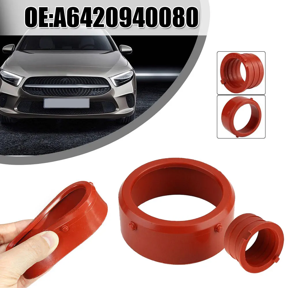 

2PCS Car Engine Breather Intake Seal Rubber Turbo Auto Pistons Vehicle Accessories Suitable For -Benz Om642 A6420940080