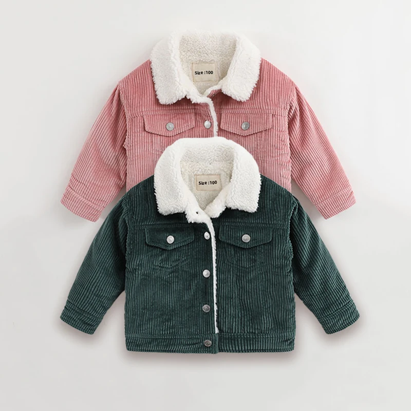 Fashion Baby Boy Girl Winter Clothes Jacket Thick Infant Toddler Child Warm Coat Baby Outwear For 0-3y