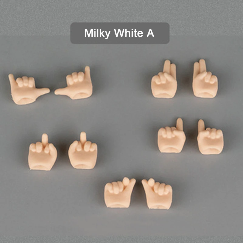 Ob11 Body Replacement Hand Dolls Hand Gesture Love, Victory Ob11 Doll Gesture Replacement Hand Accessories For Ymy Dod Gsc Doll 4