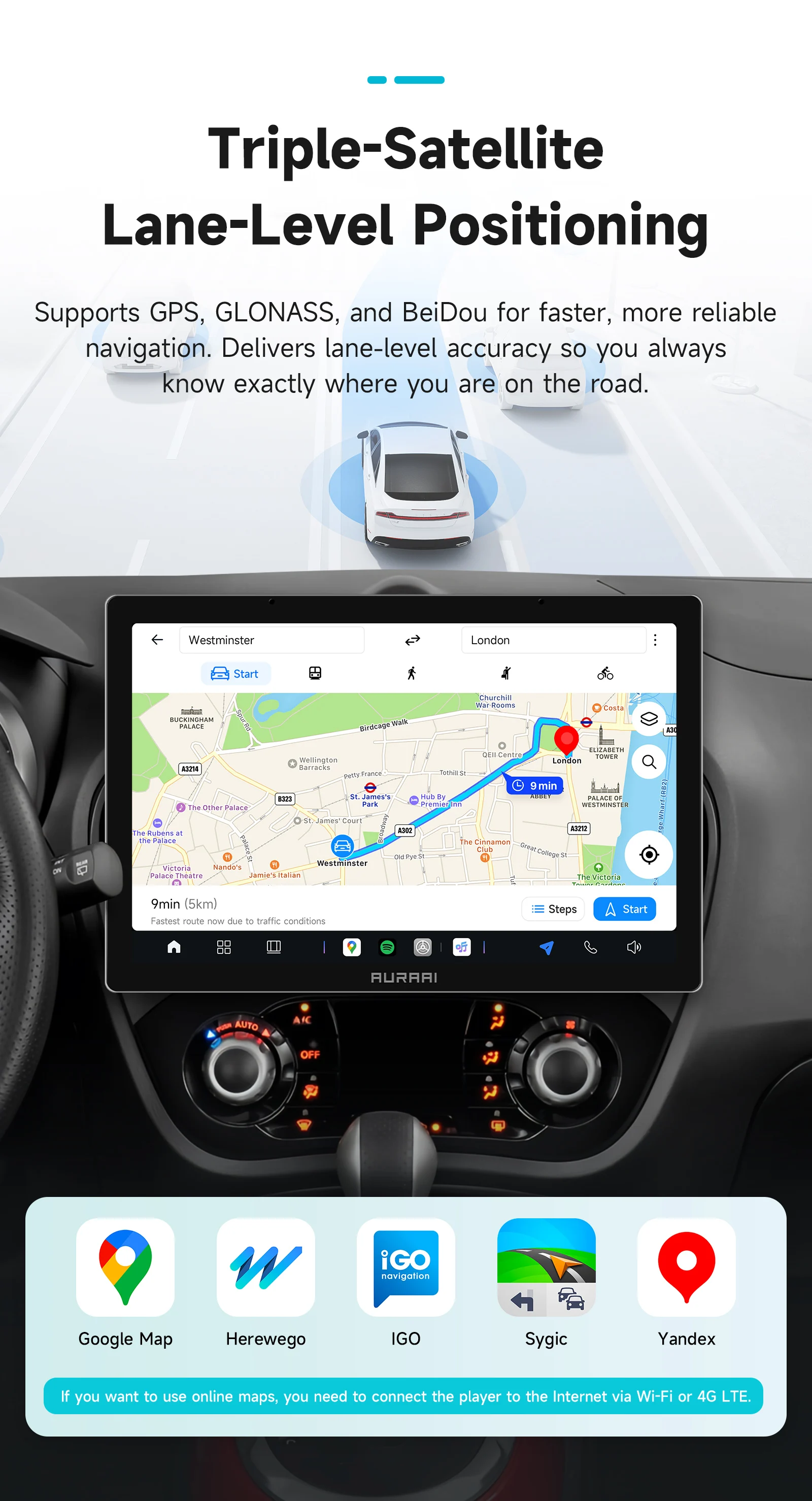 AURAAI X100 Android Auto-Intelligent-Bildschirm für Nissan JUKE 2010 - 2014 GPS RDS DSP 4G BT Auto CarPlay KI-Sprachsteuerung UNIS7870 – Detail 24