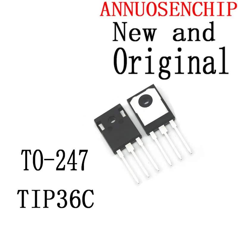 

10 шт., новые и оригинальные модели TO-247, модели TIP36, новые модели TIP36C