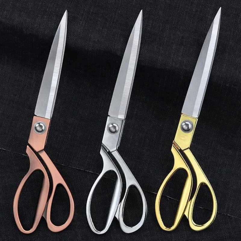 스테인레스 스틸 재봉 가위, 가죽 직물 절단 가위, 산업용 가위