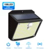Solar Lights Outdoor 158 LED Solar Wall Lamp Waterproof Wireless Motion Sensor Security 3 Modes Garden Fence Yard Deck Garage 1