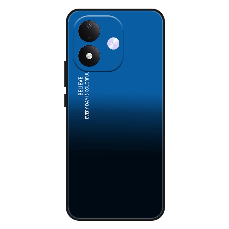 Gradient Designed Soft Silicone Phone Case - Stylish Back Cover