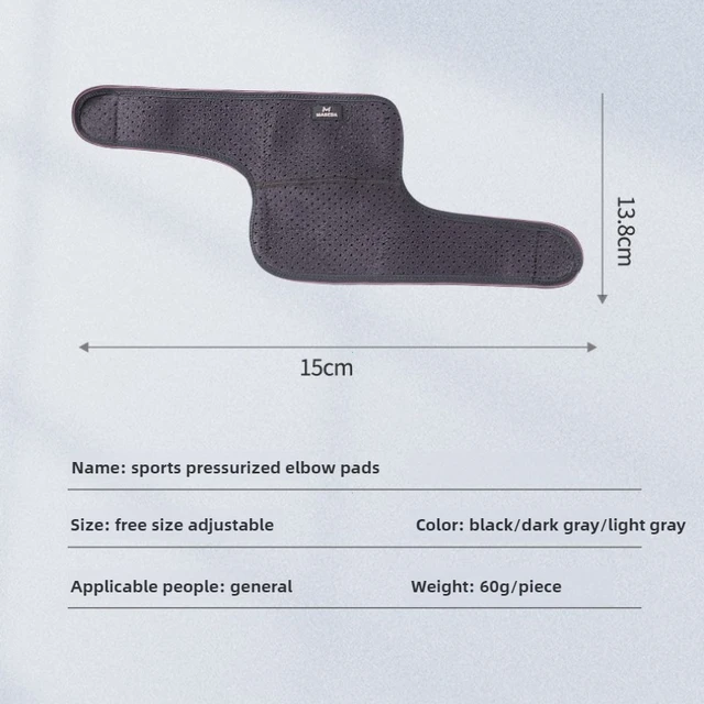 1PC Elbow Brace Compression Arm Sleeve Elbow Support for Tennis Golfers Weight Lifting Elbow Protector 2