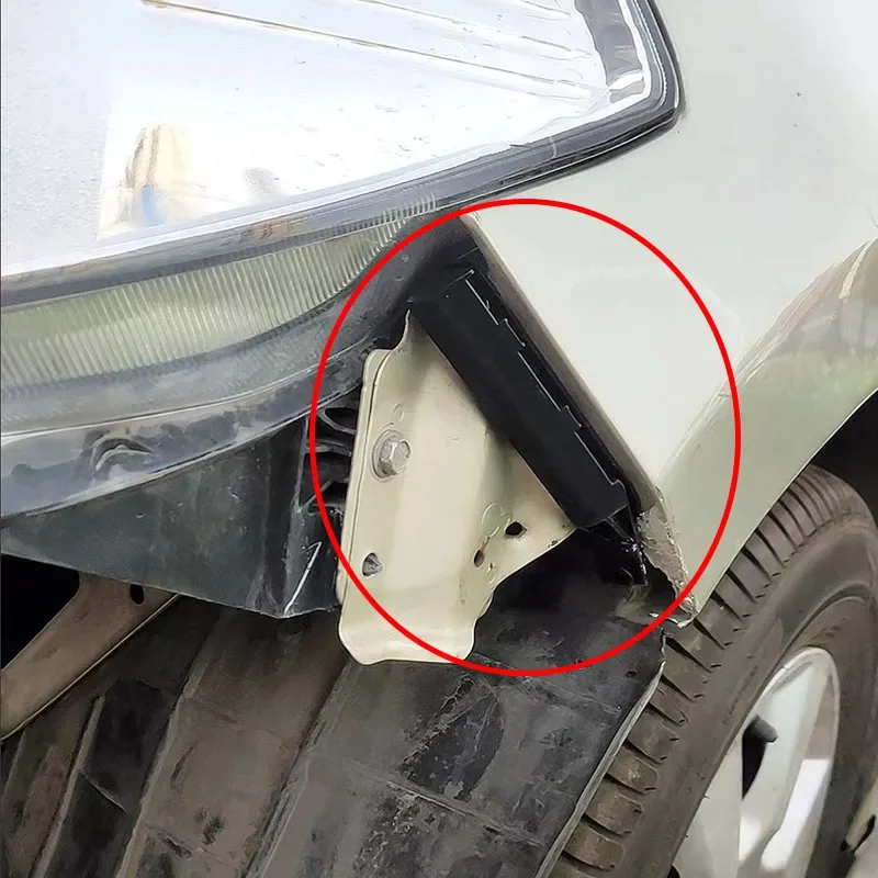 Enhanced Car Front Bumper Bracket and Buckle Set