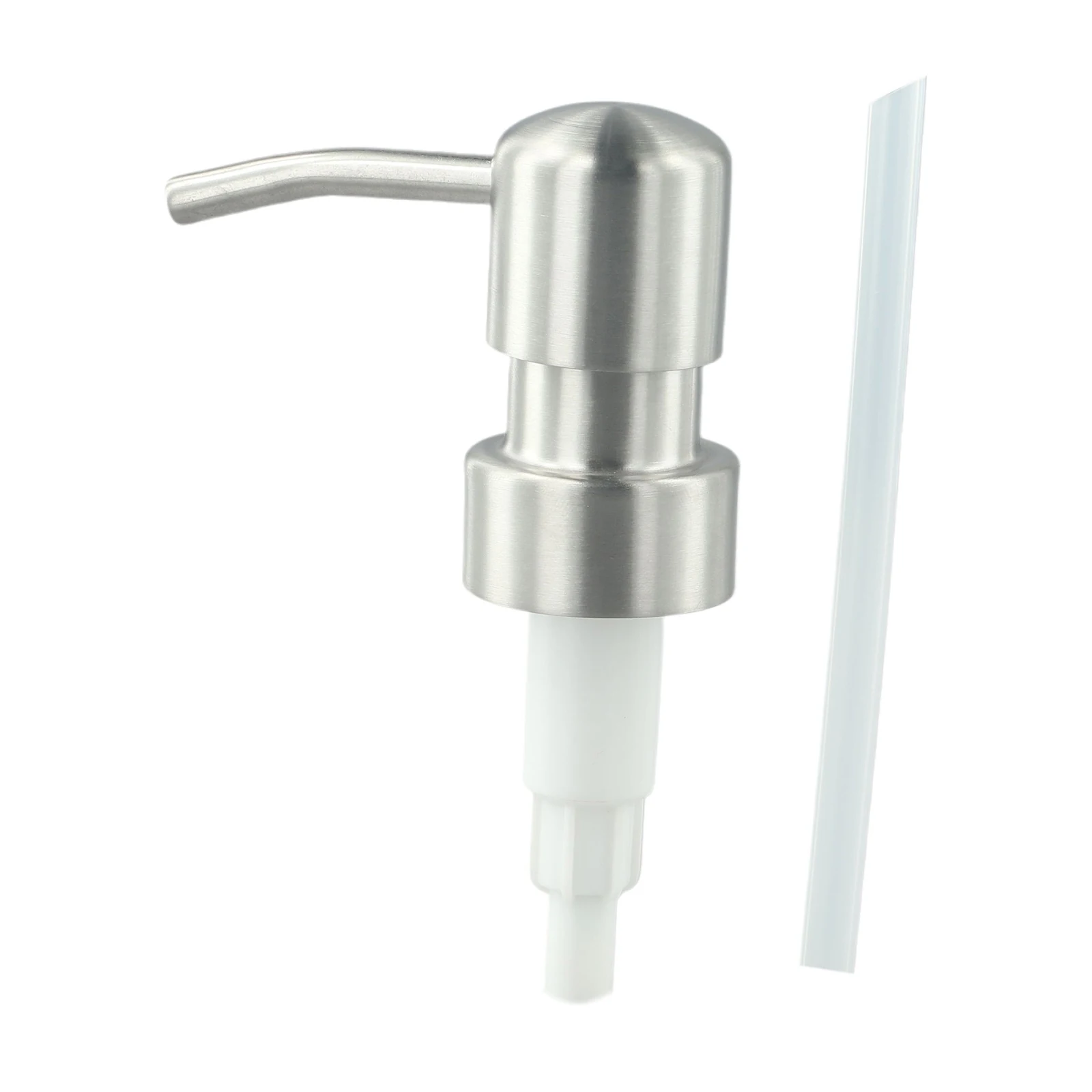 

Stainless Steel Pump Head Push Type Lotion Pump Head For DIY Jars And Bottles Leak Proof Sturdy And Durable Smooth Application