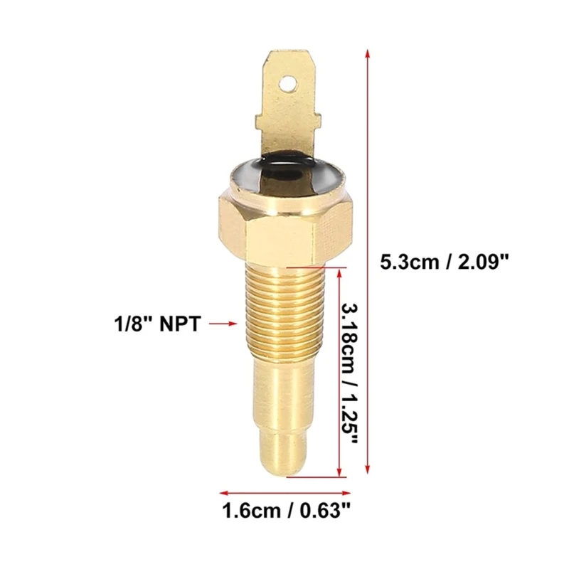 Universal Electric Thermostat Radiator Coolant Water Temperature Fan Suitable for ATV Quad Motorcycle Accessories