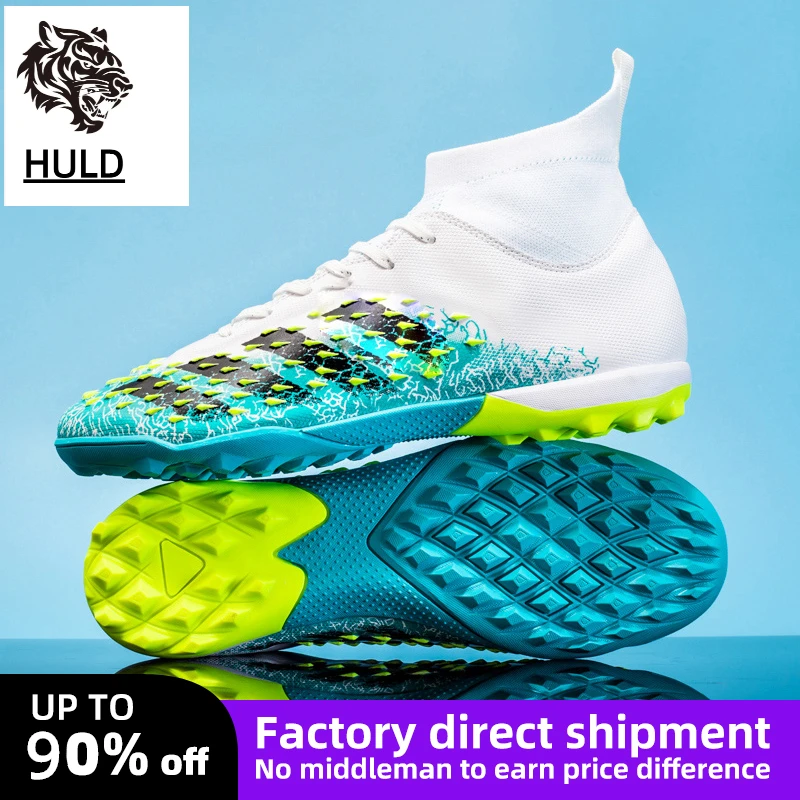 

Мужская футбольная обувь TF/FG высокие/низкие детские футбольные ботинки мужские уличные Нескользящие разноцветные тренировочные кроссовки