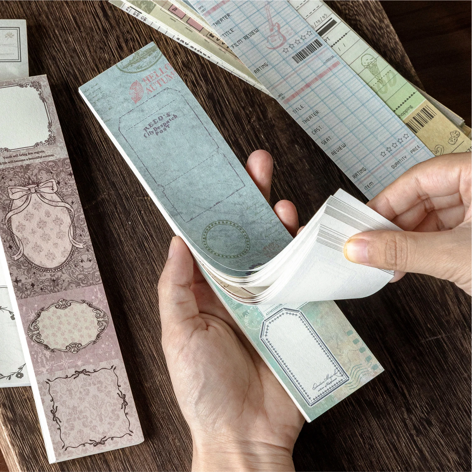 Agenda Settimanale TIANZI, Quaderno Non Datato, Pianificatore Giornaliero e Mensile, Diario Portatile, Blocco Note per Appunti, Articoli di Cancelleria - immagine 3