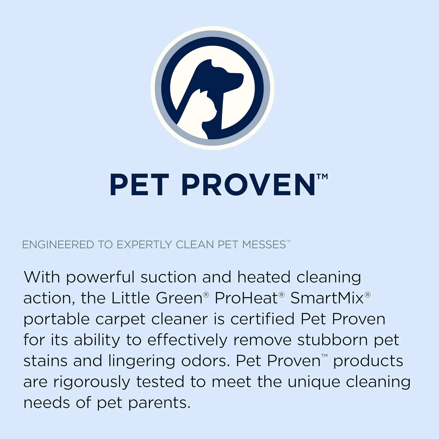 Portable Deep Cleaning Machine by BISSELL: Little Green ProHeat SmartMix, Self-Cleaning Stain Remover, Pet Hair Cleaning Tool