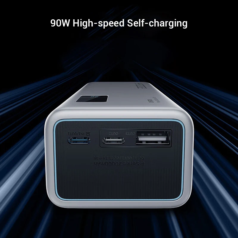 CUKTECH No.15 Power Bank 20000mAh PB200P 150W 3-Port Output Portable Screen Display Power Bank For Macbook iPhone 14 Xiaomi 4