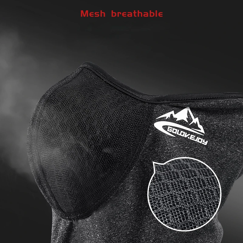 Ski Masks Outdoor Sports Thermal Plush Velvet Snowboarding Mountaineering Mask Autumn Winter Heat Accumulation Dustproof Masks