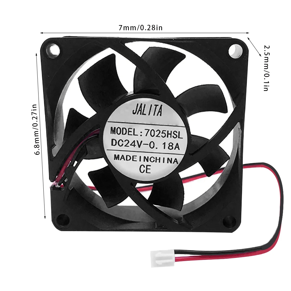 Cooling Fan Computer CPU Cooler Laptop Desktop Cooling System 7cm Gaming Computer Accessory
