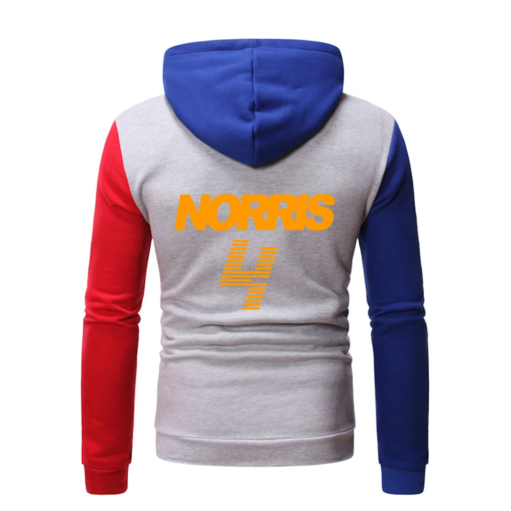 

F1 McLaren Racing Fans 2023 Men's Lando Norris New Autumn Printed Sweater Fashion Hoodie Casual Sweater Top