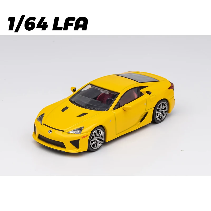 DCT 1/64 LFA 다이캐스트 모델 자동차 슈퍼 레이싱 선물, 소년 소녀 성인용 차량 선물