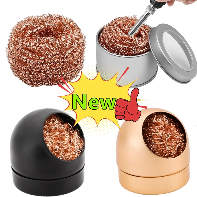 Soldering Iron Cleaner Soldering Iron Tip Cleaner Cleaning Ball Desoldering Soldering Iron Mesh Filter