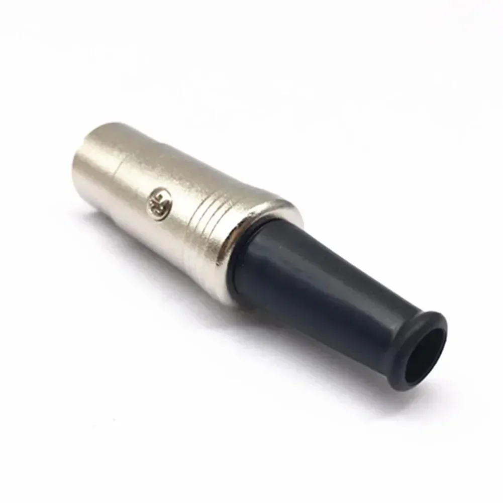5PIN DIN Connector 5pcs Midi Cable Lead Audio Plug Male Inline Metal Connector Computer Peripherals For Midi Vintage Audio