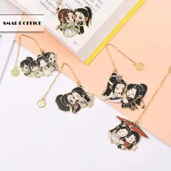 The Untamed Mo Dao Zu Shi Grandmaster of Demonic Cultivation Wei Wuxian Lan Wangji Metal hollowing Bookmark