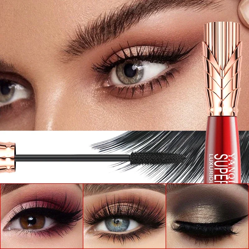 

10ml Crown Mascara Lengthening Thick Curly Waterproof Mascara 24h Lasting No Fading New Product Hot Selling Extension 4D Mascara