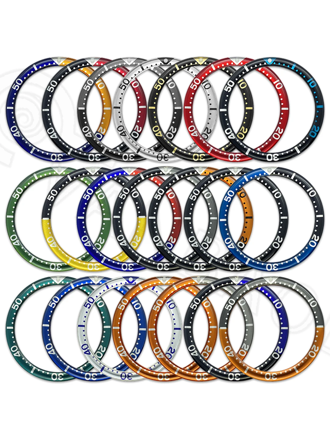 

39 мм каучуковое кольцо с цифровым индикатором SKX007, Наружное кольцо с гемидом, заслонка, аксессуары для часов