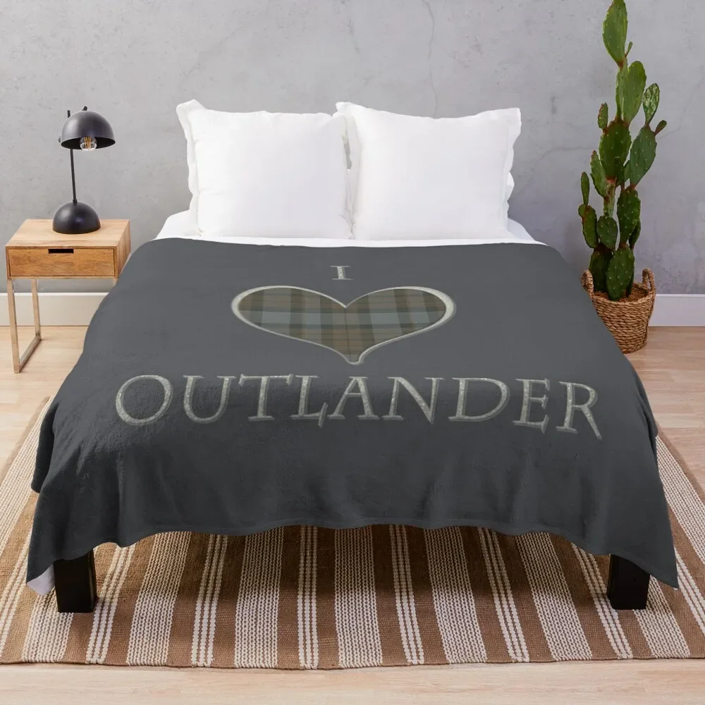 

I LOVE OUTLANDER Throw Blanket Thermals For Travel christmas decoration Extra Large Throw manga Blankets