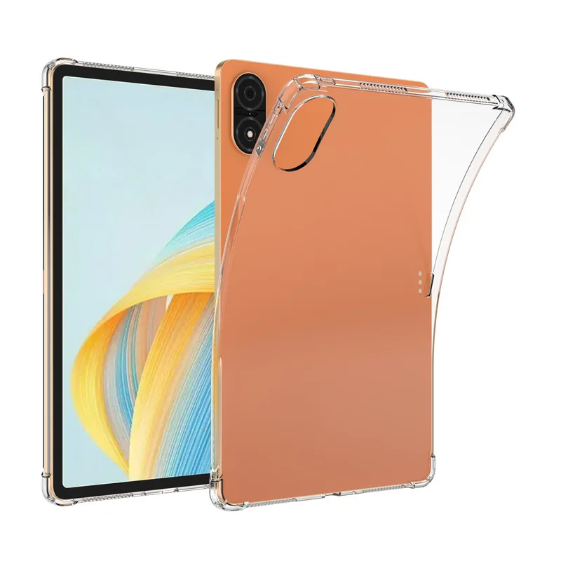 Чехол для Huawei Honor V8 Pro 12,1 дюйма 2022 дюйма, Прозрачный Силиконовый противоударный мягкий чехол из ТПУ с подушкой безопасности для Honor V8 Pro, чехол с ручкой