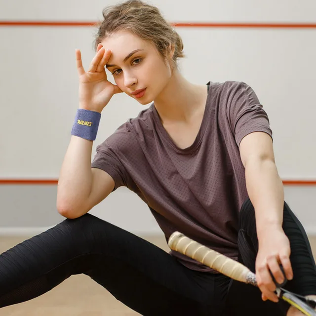 Sports Wristbands (8/11 cm) – Absorb Sweat and Protect Your Wrist | Ideal for Gym, Running and Tennis