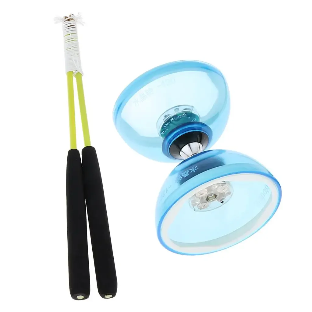 Triple Bearing Diabolo LED Lights Chinese Yoyo Toys For Children