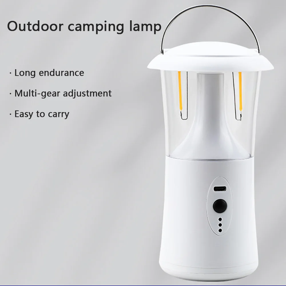Outdoor Camping Lights Large Capacity Lighting Portable Usb Charging Hanging Tent Camping Lights