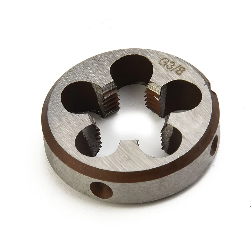 Jeu De Filières BSP En Acier Rapide - Tailles 1/8, 1/4, 3/8, 1/2, 3/4, 1, Pour Filetage Tuyaux