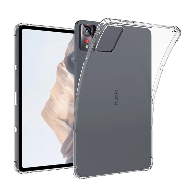 Slim  Clear TPU Back Cover with Airbag Shockproof Protection