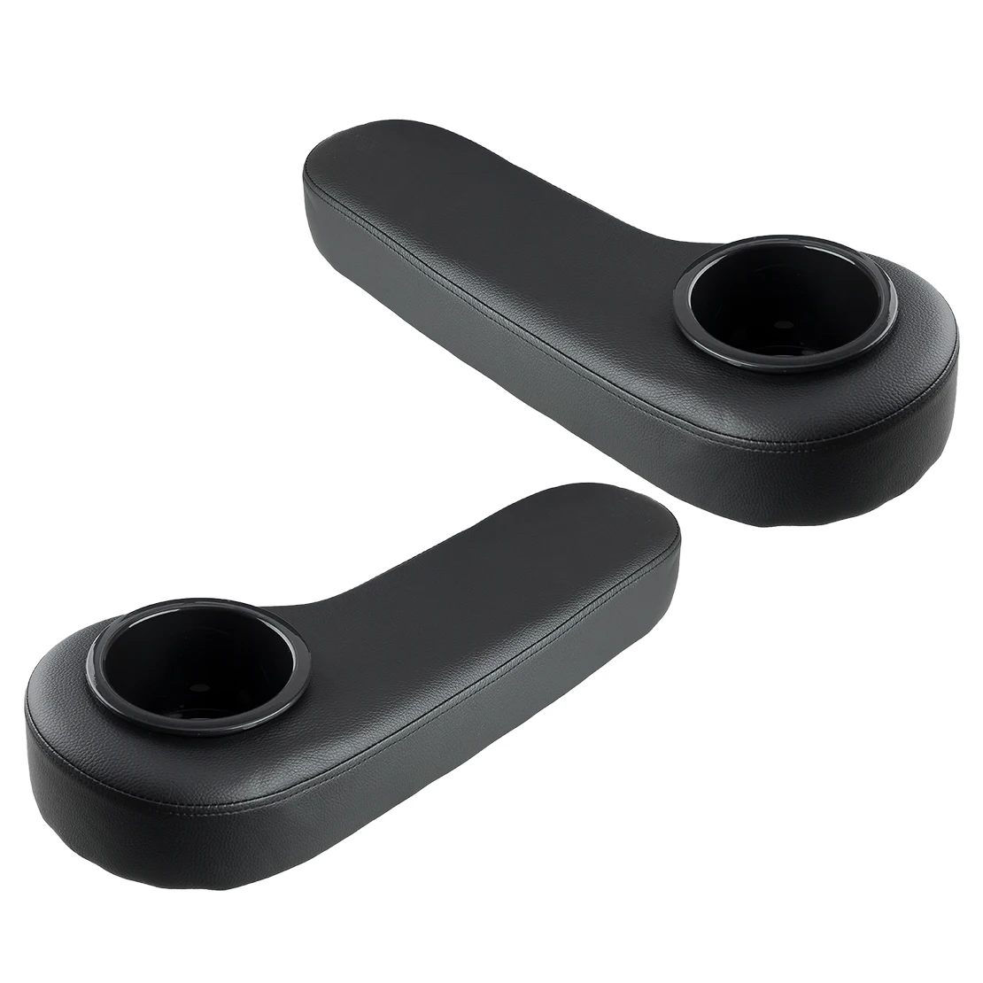 1 Paio Sedile Posteriore Bracciolo Cuscino Portabicchieri Per Bevande Club Car Golf Cart Universale