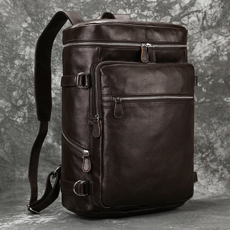 

Повседневный модный вместительный рюкзак для мужчин, дорожная сумка 14-15 дюймов для Ipad, водонепроницаемый мужской портфель