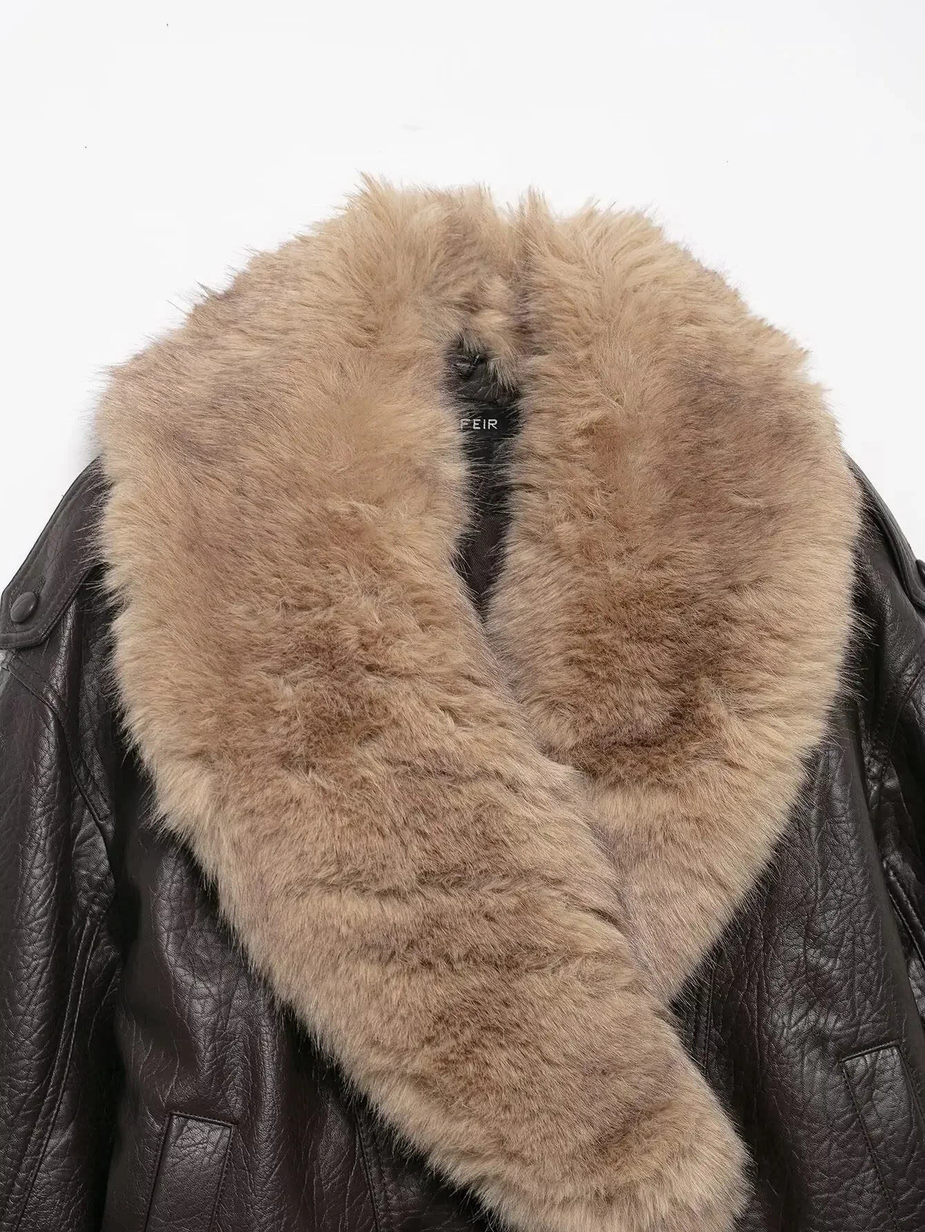 HH Women's Faux Leather Coat - Worn Example