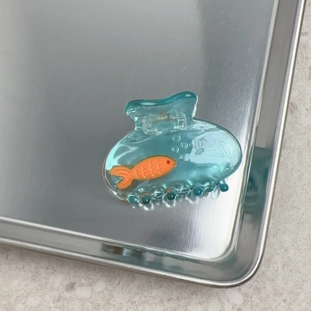 Fashion Cute Korean Goldfish Shark Clip Acetate Fiber Colorful Hair Accessories Sweet Hair Clamps Hair Clip 4