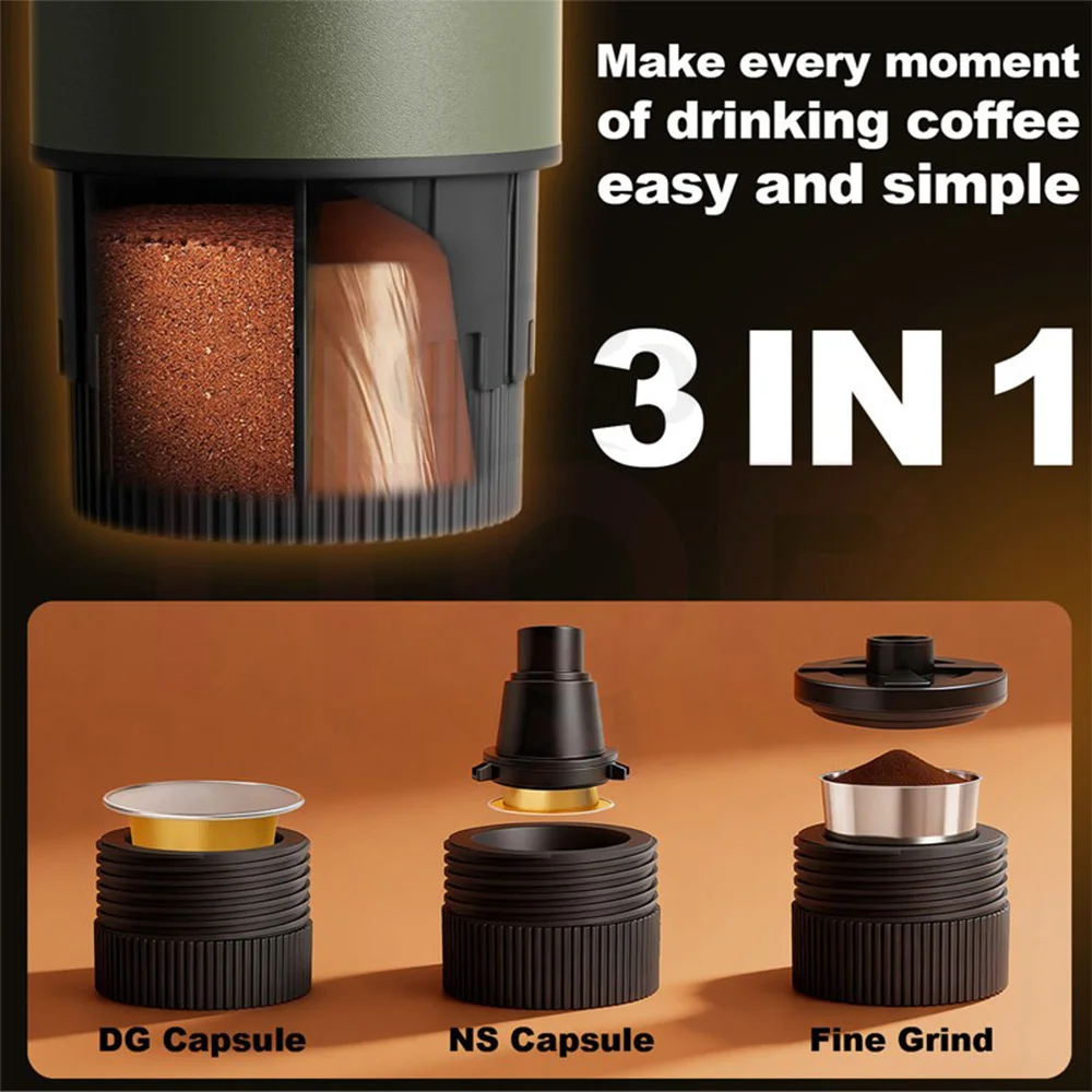 آلة قهوة إسبريسو محمولة ITOP CMBX02 - تسخين لاسلكي...