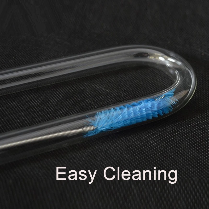 Fish Tank Cleaning Brush Aquarium Cleaning Brush for Water Filter Pump Lily Pipe Air Tube Hose Stainless Steel Fish Tank Brush Water Pump Accessories