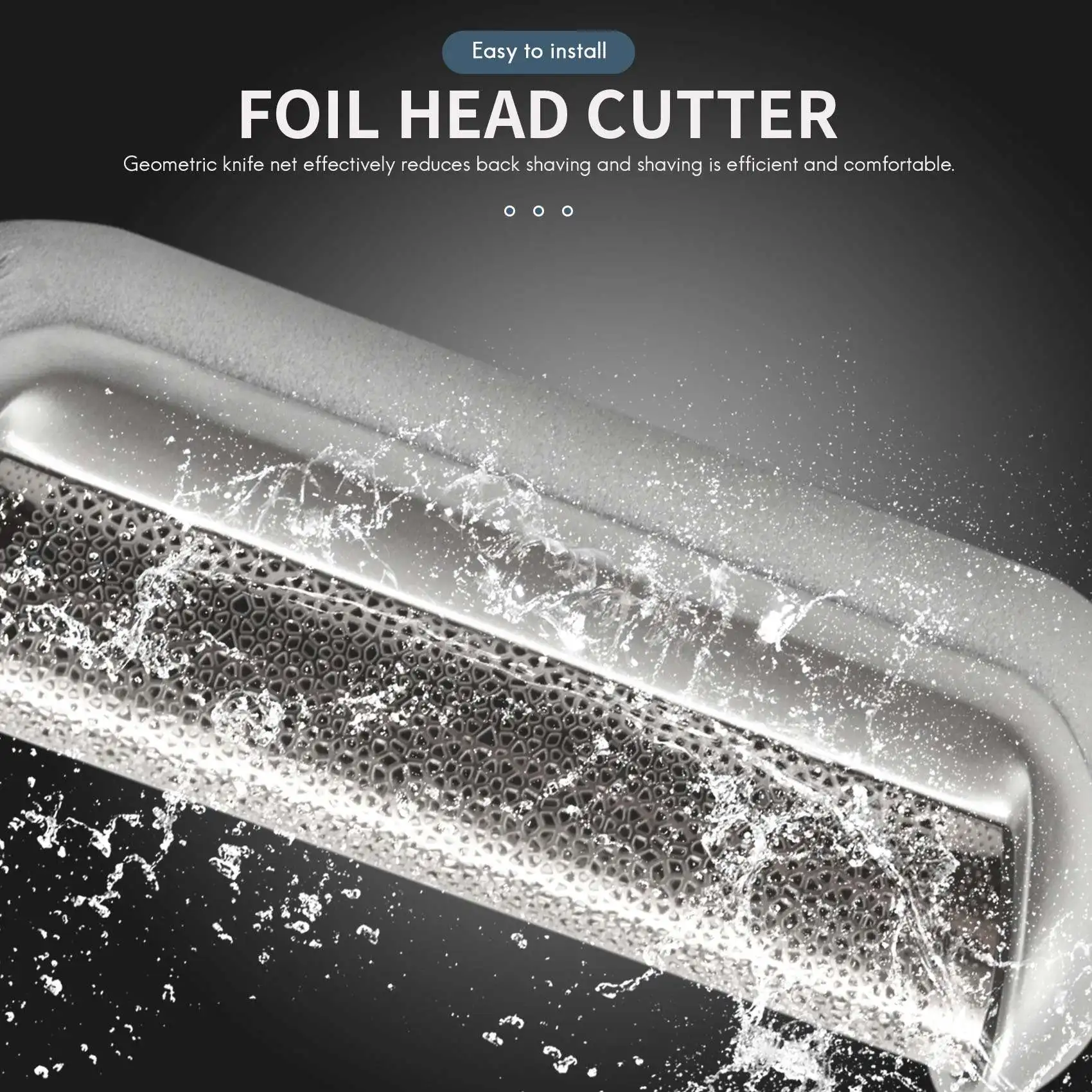 5S Shaver Foil Head Cutter For Braun 5S P40 P50 P60 P70 P80 P90 M30 M60 M60S Shaver Foil+Cutter 3