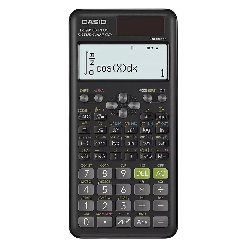 991es Multifunctional Calculator Student Math Vector Test 696 Functions For High School University Solar Scientific Calculator scientific calculator