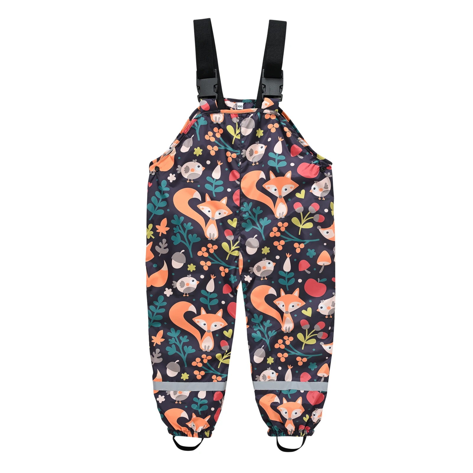 Cute & Stylish boys' Star Graphic Overalls: The Perfect Casual Jumpsuit Rain Pants for Kids!