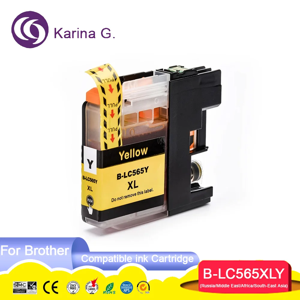 LC565 LC569 LC 569XL LC 565XL Premium Compatible Color Inkjet Ink Cartridge for