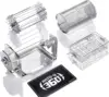 Bundle - Cordless Rotisserie Kit for Grills, Ovens, Smokers - Non-Electric Spit Roaster - Indoor/Outdoor BBQ - Stainless 1