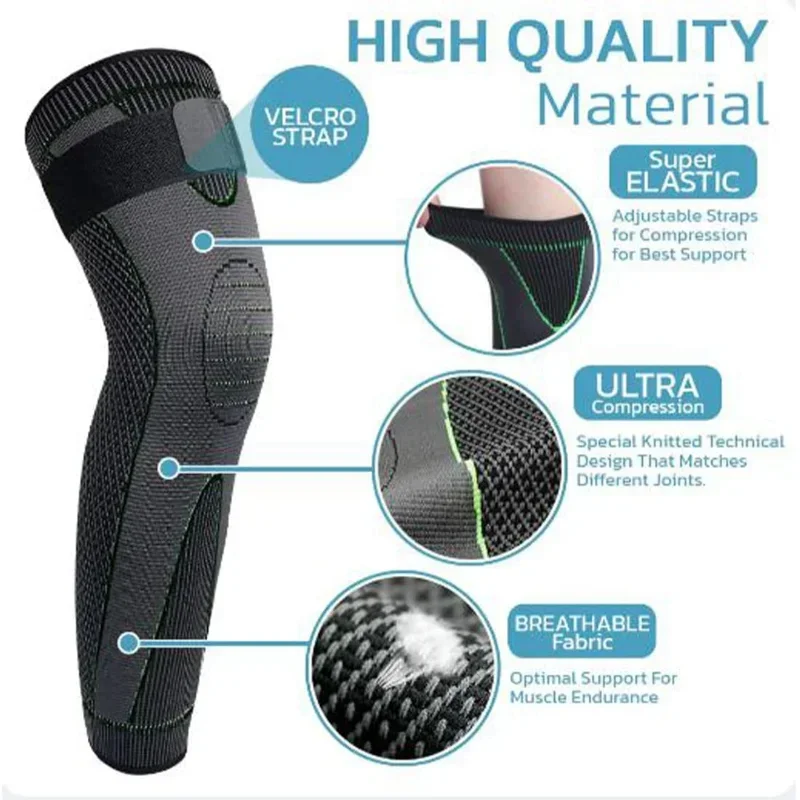 Knee Pads Self Heating Four Sided Elasticity To Keep Warm Old Cold Legs for Men and Women Elderly Joint Protection Calf
