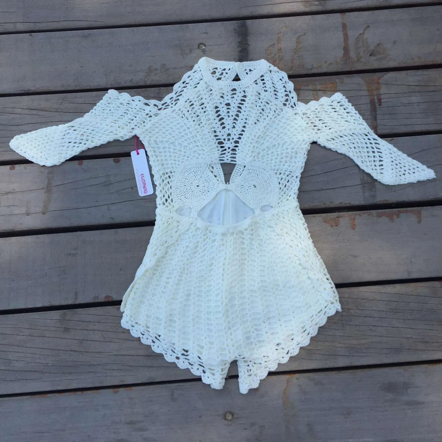 Women's Crochet Jumpsuit Sexy Backless Summer Romper Beach