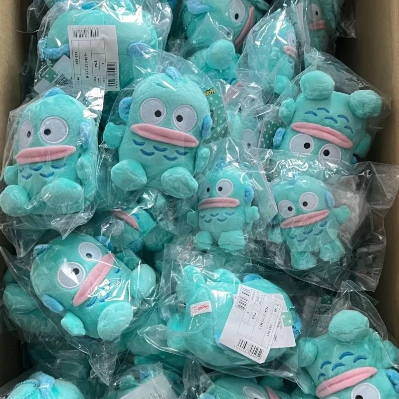 

Новинка, креативный простой персонализированный мультяшный брелок Sanrio Hangyodon, подарок, милый и Изысканный милый плюшевый кулон с персонажем аниме