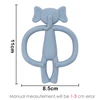 New Kids Teething Silicone Nursing Teether Gifts Newborn Dental Care Durable Teether Toys Teething Infant Chewing Toy Baby Stuff 4