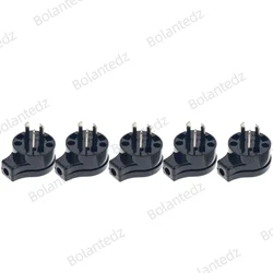 Universal AU/NZ 10A Power Charger Adapter with Detachable Plug (5pcs black)