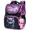 Orthopedic School Backpack For Girls Cartoon Cat Primary School Grade 1 Students Bags Kids Satchels Female Bookbag 7-9 Years 1